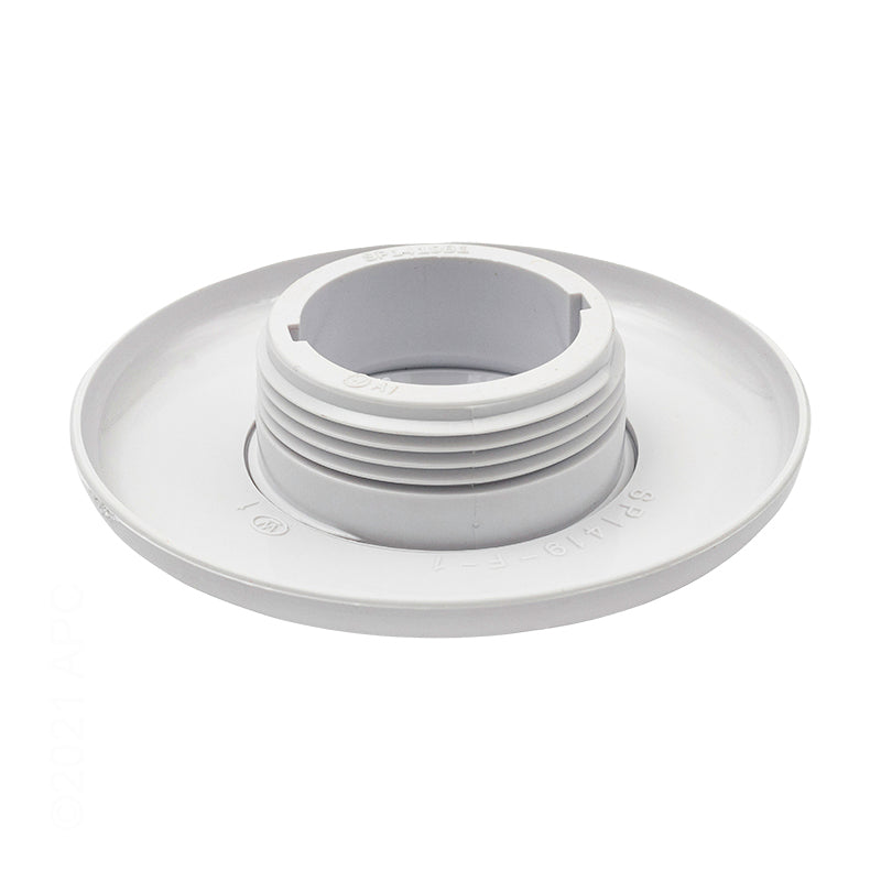 Hayward White Flanged Eyeball Fitting 1.5"MPT .75" Eye - SP1418D