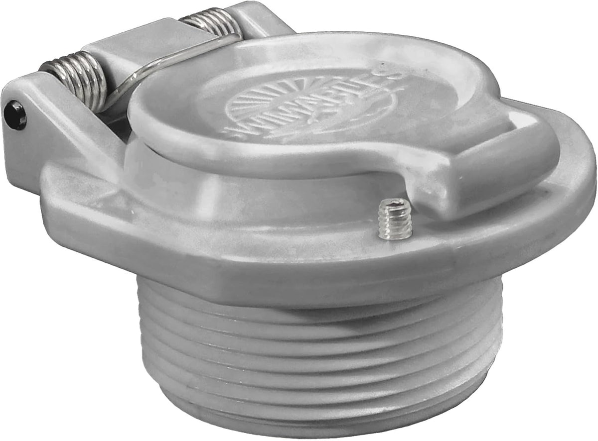 Swimables Vac Lock 1.5" Mpt - Light Gray - SW-30-402