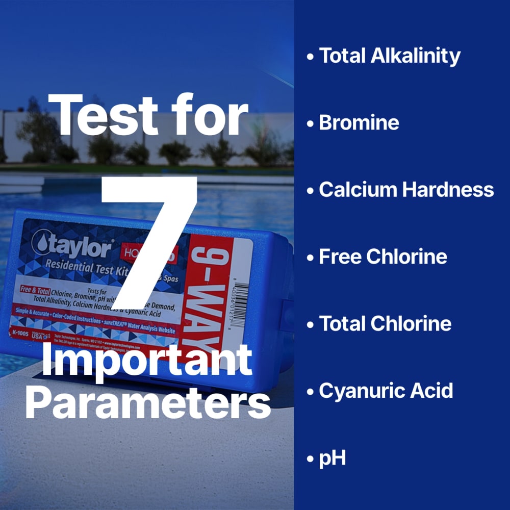 Taylor TAYRESKIT9 F&tc,b,ph,ta,ch,cya K-1005 I-Care Dpd
