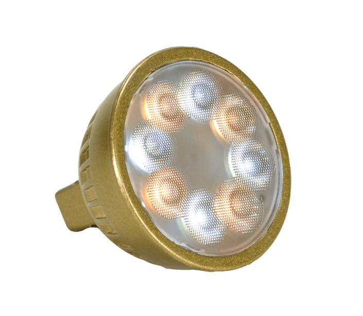 Mr16 Extra Wide LED 6 W 12 VAC 2700 K | LED-5W-BM6F-RGB27
