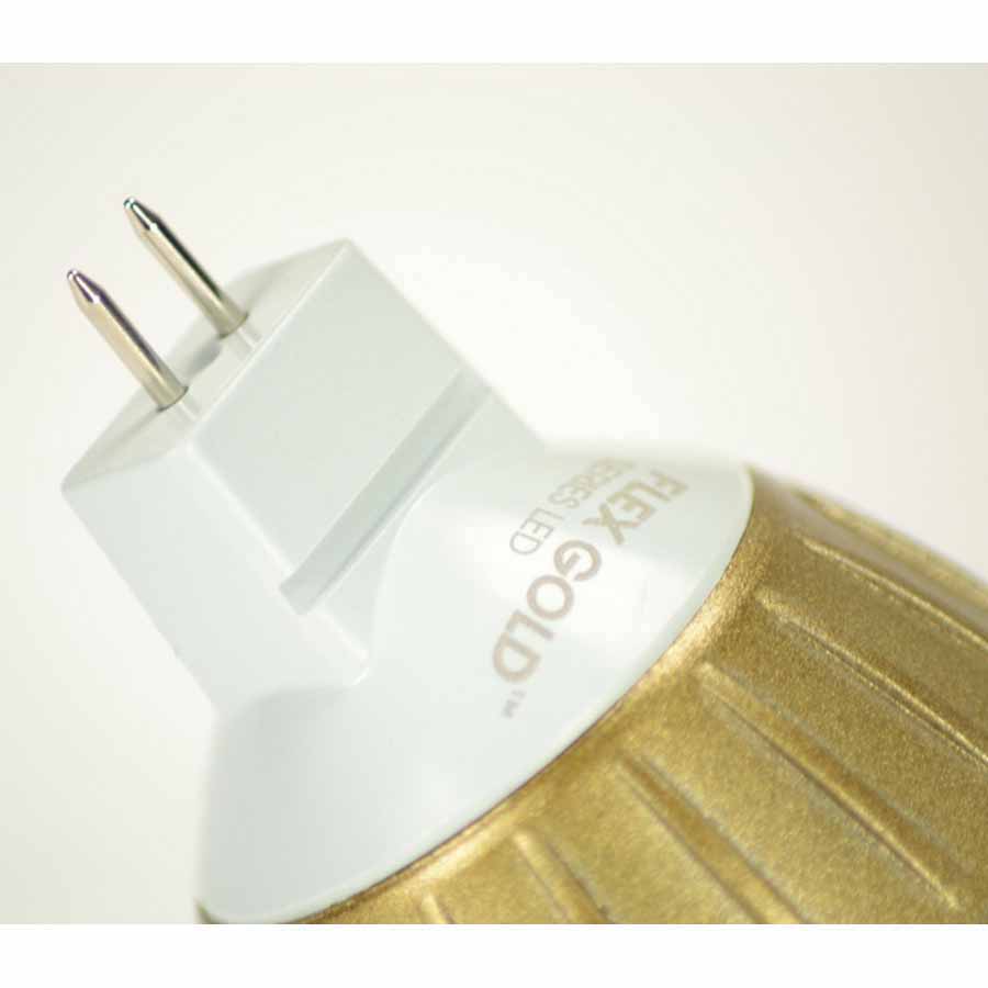 Toro Unique Flex LED MR16 5WFLOOD Light 12V - UNILED5WCM6FL27K