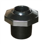 Val-Pak Return Fitting - Black 1" V20-392