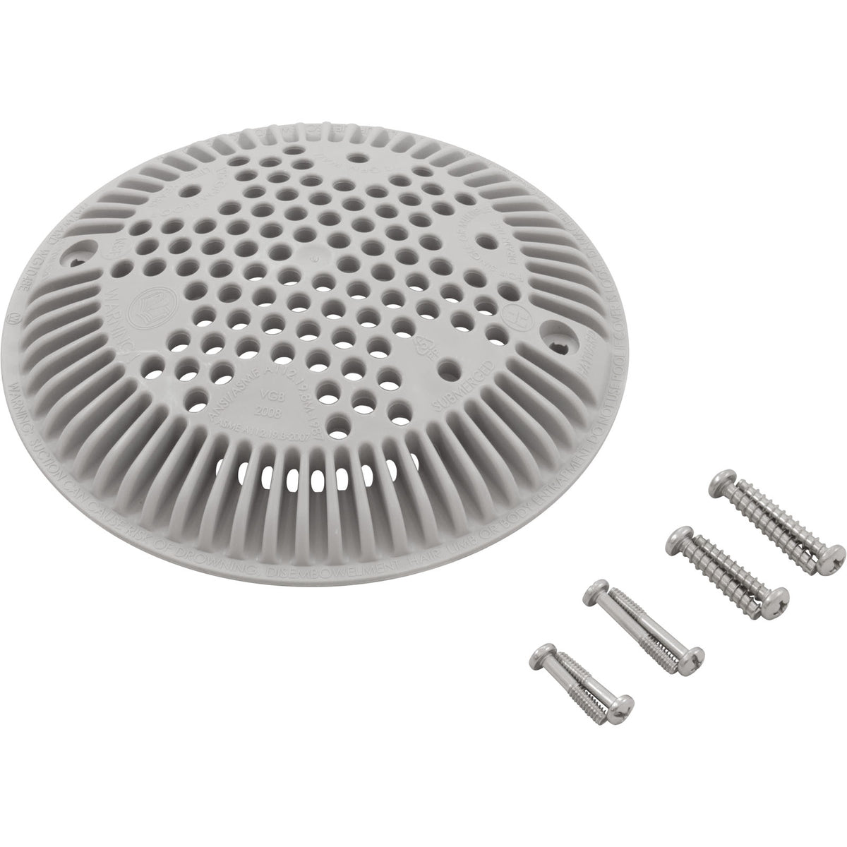 Hayward Suction Outlet Cover, Gray - WGX1048EGR