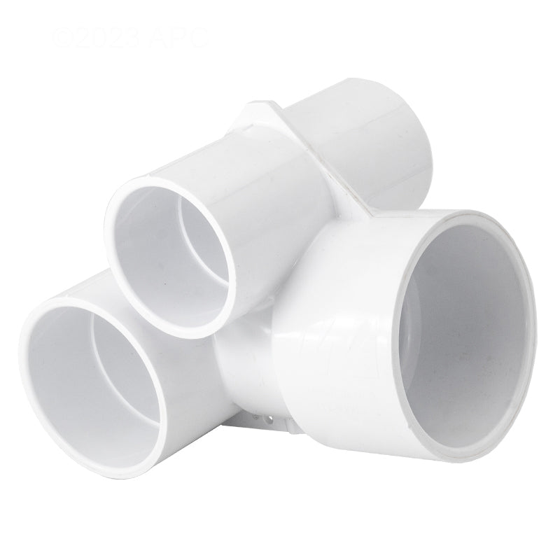 Waterway Tee Body Only 2.5" Poly Storm - 211-3060