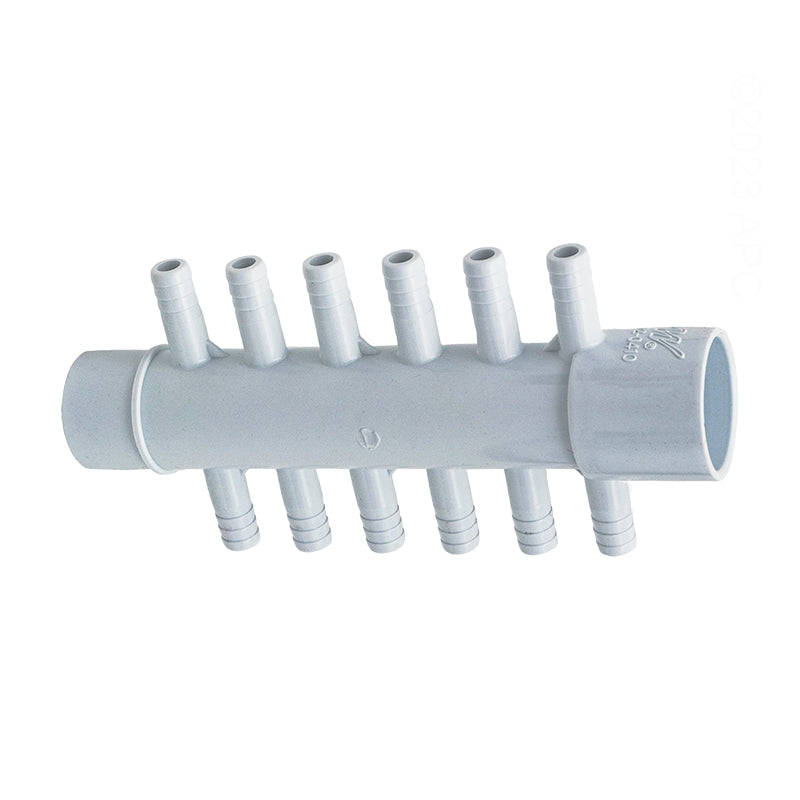 Waterway Ports Manifold 1"Sx1"SPGx12 3/8"RB - 672-0410
