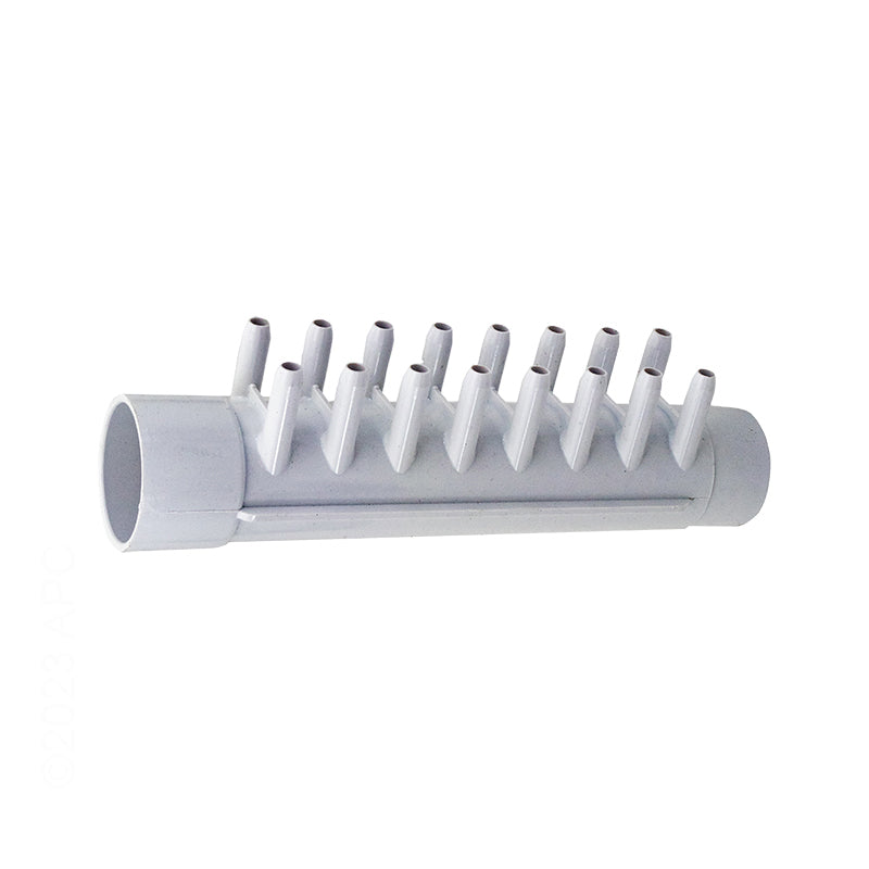 Waterway 3/8"SB Ports Manifold 1.5"Sx1.5"SPGx16 - 672-0420