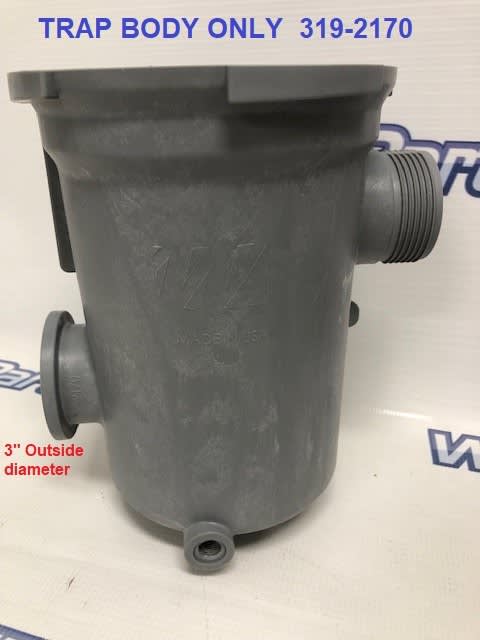 Waterway 6" Trap Body - 319-2170