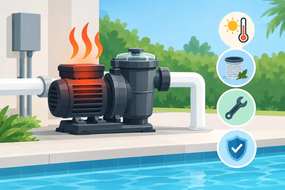 Pool Pump Overheating: Causes, Fixes and Prevention