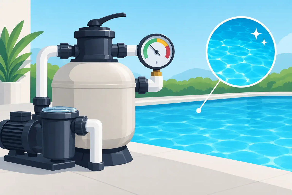 Pool Filter Pressure Guide for Clear Water