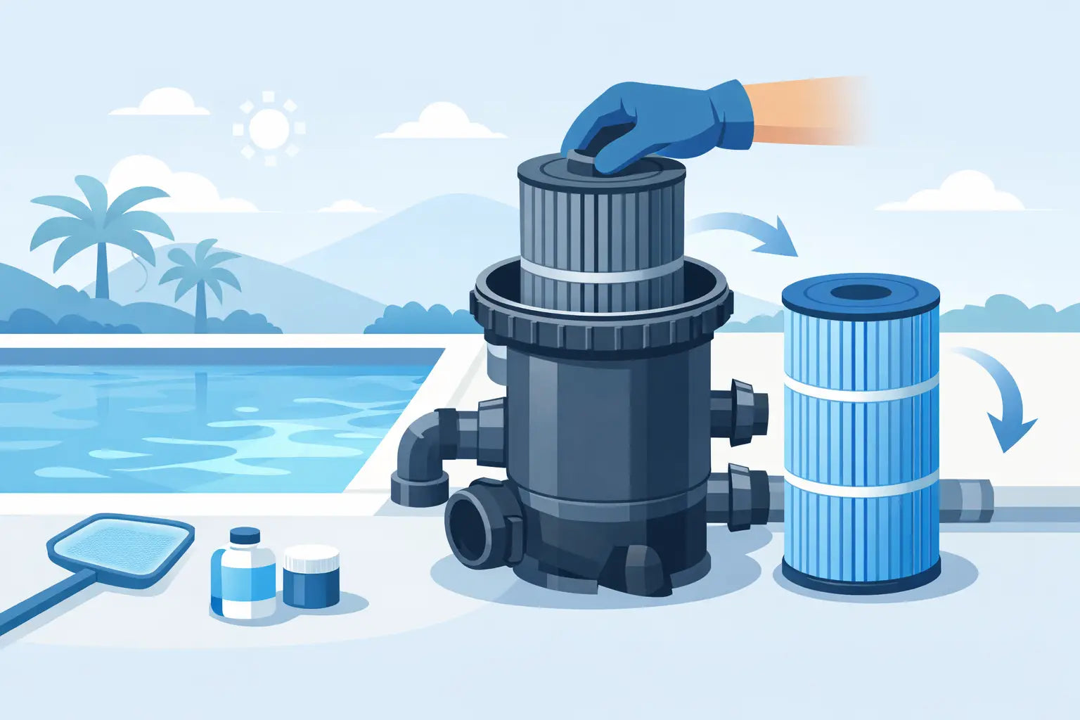 Cartridge Pool Filter Replacement Made Simple