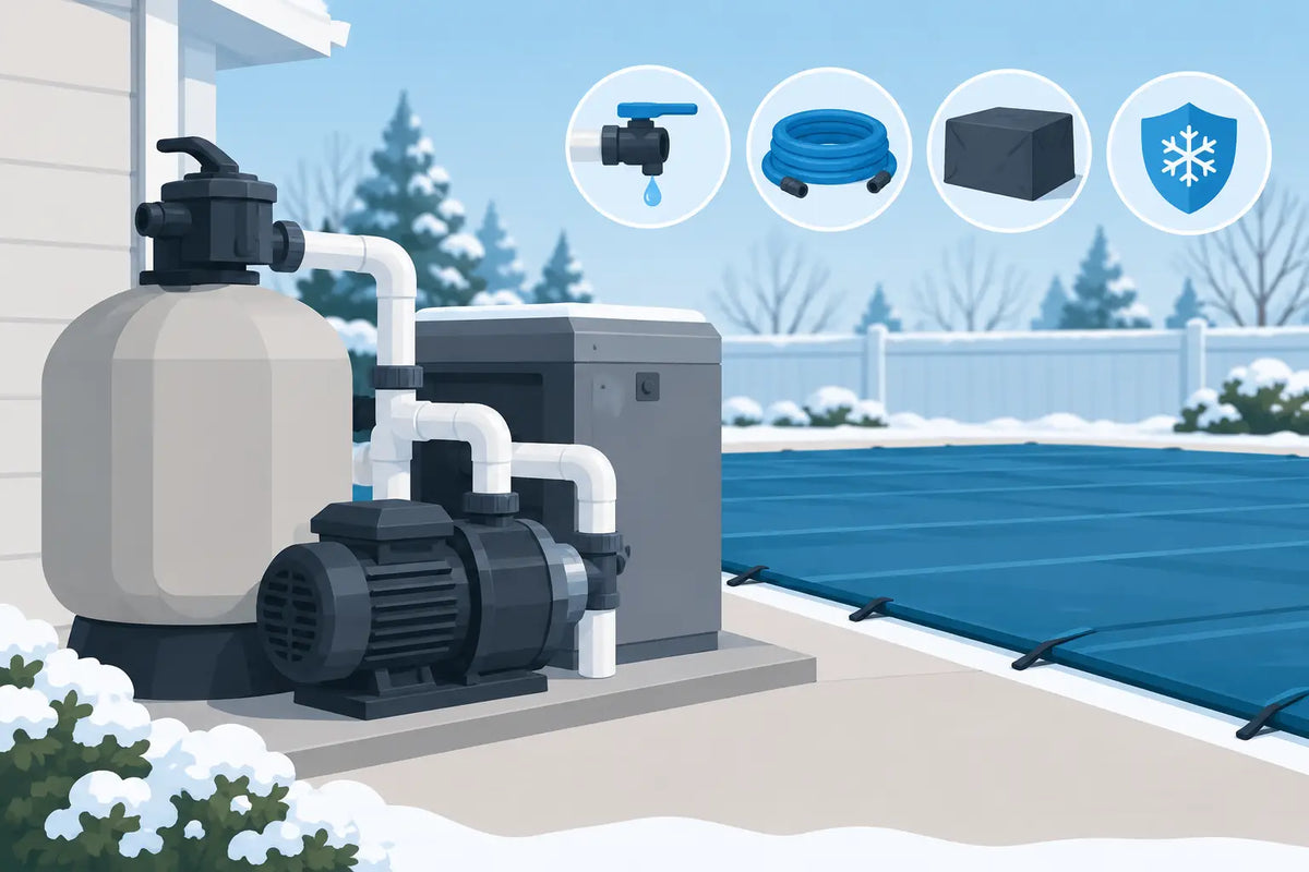 How to Winterize Pool Equipment Without Freeze Damage