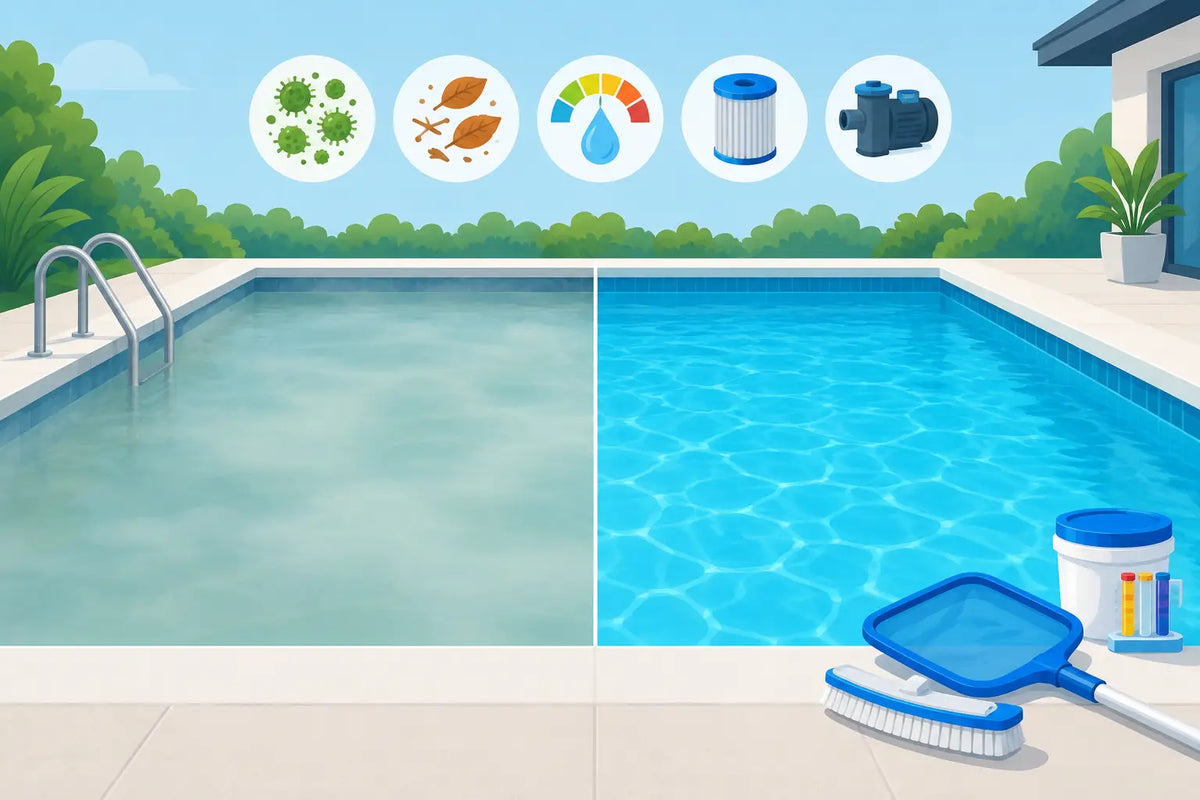 Why Is Pool Cloudy? Causes and Clear Fixes