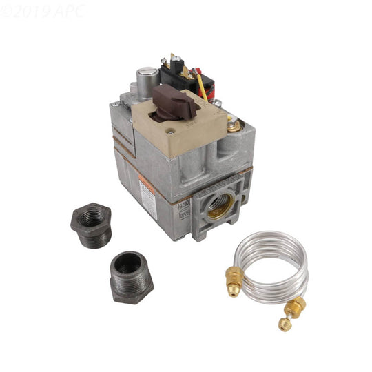 Raypak 1/2" Millivolt Pool Heater Natural Gas Valve - 003898F