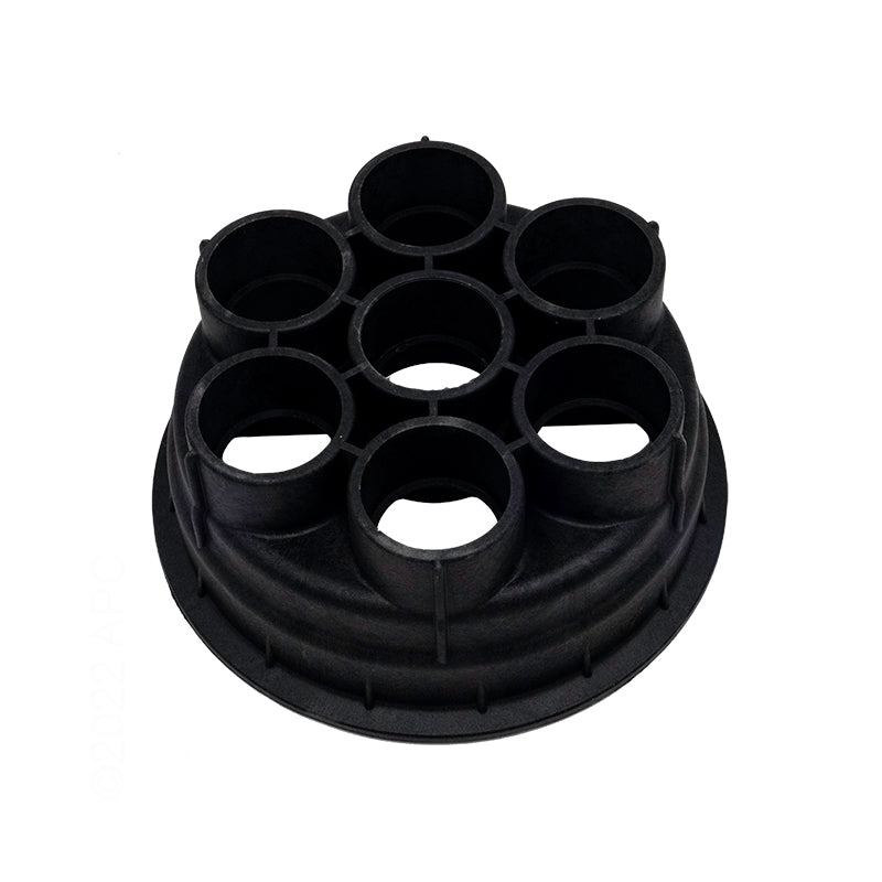 Hayward Paramount In-Floor Misc. Base 6 Port 1 1/2", Black - 005302403003