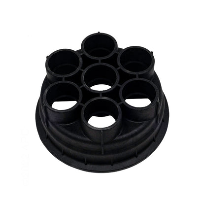 Hayward Paramount In-Floor Misc. Base 6 Port 1 1/2", Black - 005302403003