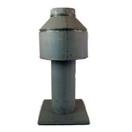 Raypak Rheem High Wind Outdoor Drafthood 006754 - 009837