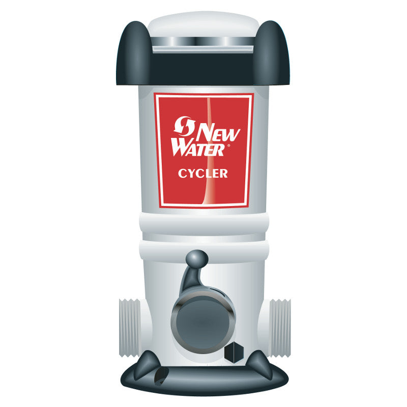 King New Water Cycler 120 Inline Chlorine Feeder, For Pools from 7,000 to 25,000 Gallons, Use Cycler Pac (Chlorine Table
