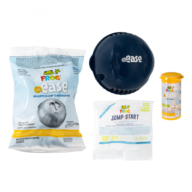 King Tech Spa Frog Ease Floating Sanitizing System, HAZARDOUS - 01-14-3256