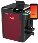 Raypak 018033 Pool Spa Heater Digital LowNox Gas Heater