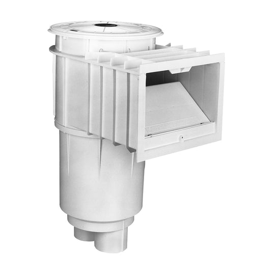 Pentair Water Pool and Spa Inc 2" Slip U-3 Skimmer W/o Float White/ Tan Lid - 08650-5404
