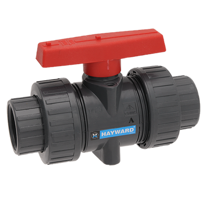 Hayward 1" PVC True Union Slpxthrd Ball Valve - TBB1010CPEG