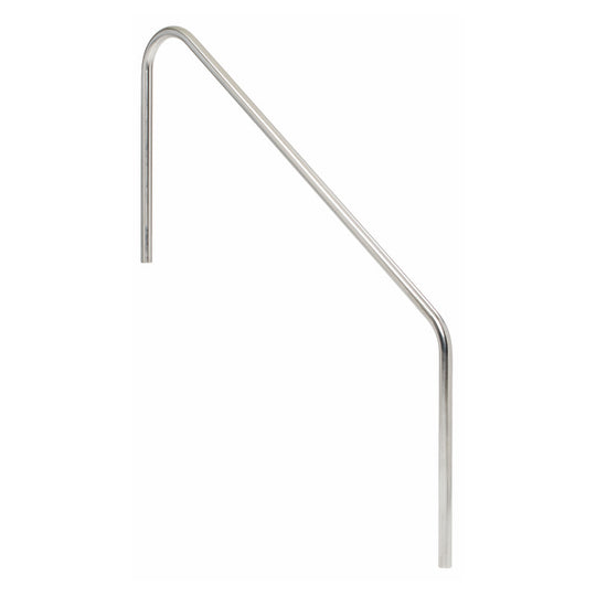 Zodiac Deck-To-Stair Handrail 6' Ss Ada Ext 2-BEND - 2HR-6ADA