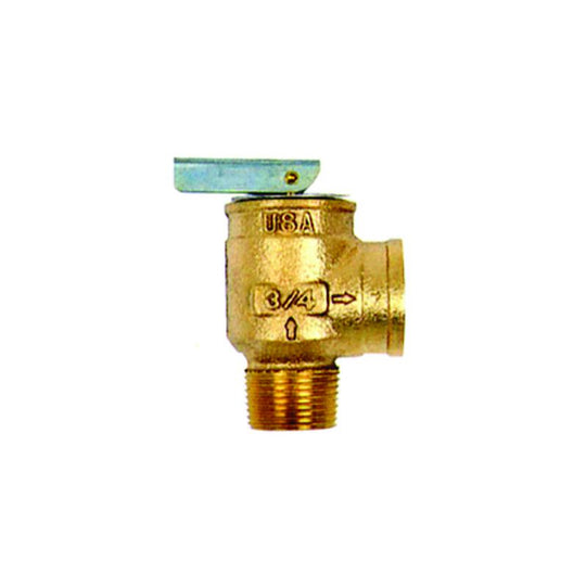 Conbraco Bronze Pressure Relief Valve 10-417-15 .75"MPTxFPT 75PSI