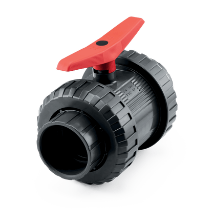 Jandy Hd Ball Valve Double Union 2" Gray PVC - BVDU020