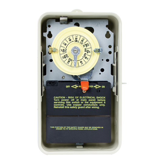 Intermatic T100 24-Hour SPST Mechanical Time Switch, Type 3R Metal Enclosure T101R3 Parts & Diagram