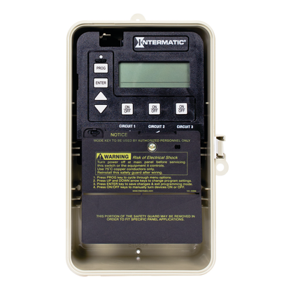 Intermatic P153 24-Hour 3-Circuit Electronic Time Control PE153P Parts & Diagram