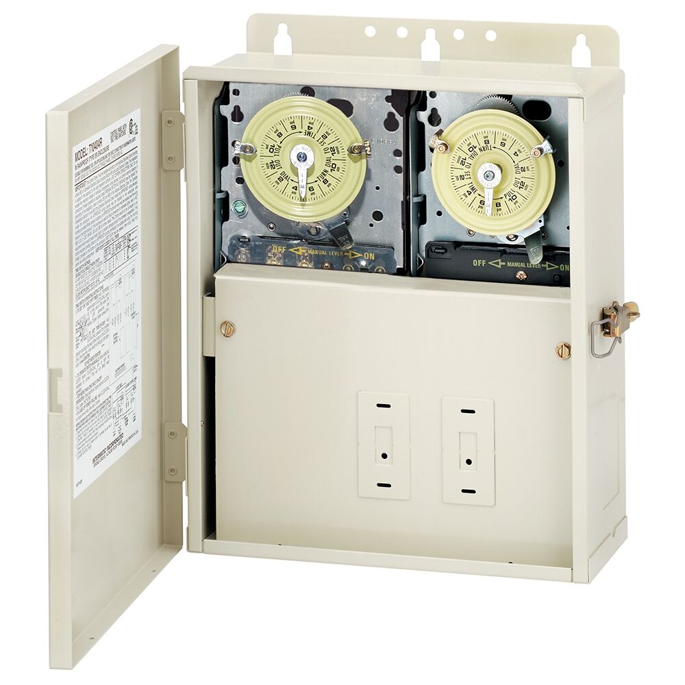 Intermatic T10000R Control Panel, T106M and T104M Mechanisms T10604R Parts & Diagram