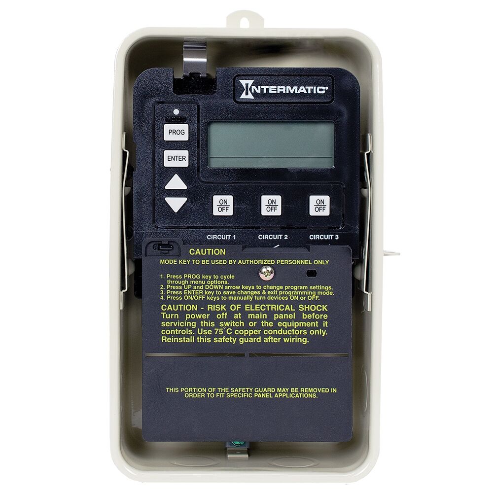 Intermatic P153 24-Hour 3-Circuit Electronic Timer Control PE153 Parts & Diagram