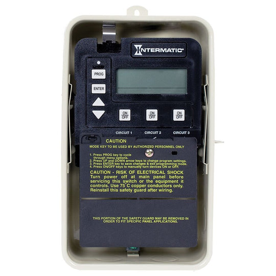 Intermatic P153 24-Hour 3-Circuit Electronic Time Control with Freeze Protection Probe PE153F Parts & Diagram