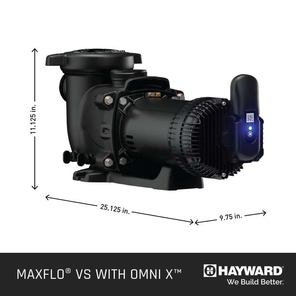 MaxFlo VS 415 Variable Speed Pump with Omnix 1.65HP