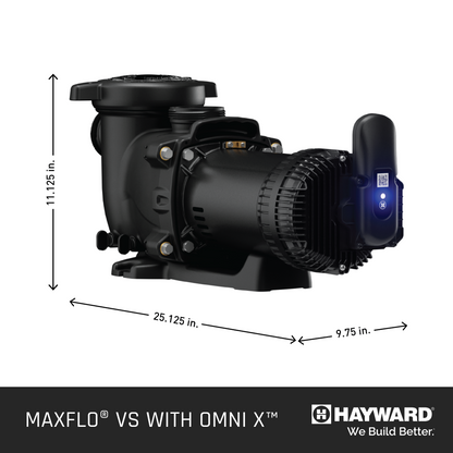 MaxFlo VS 415 Variable Speed Pump with Omnix 1.65HP