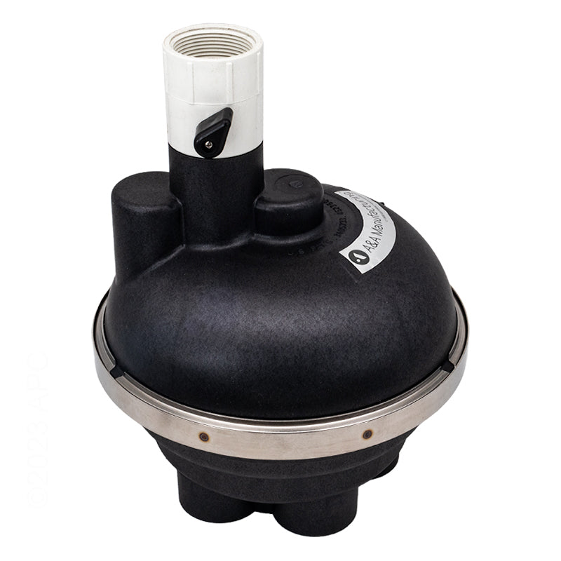 Pentair 1 1/2'' 5-Port Top Feed T-Valve with QuikStop - 225570