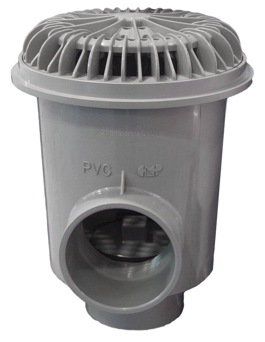 Zodiac Nova Main Drain Sump with Cover 3"S Gray - 25513-401-000