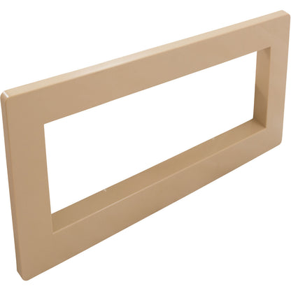 CMP Wide Mouth Vinyl Pool Skimmer Faceplate Cover, Tan - 25541-039-020