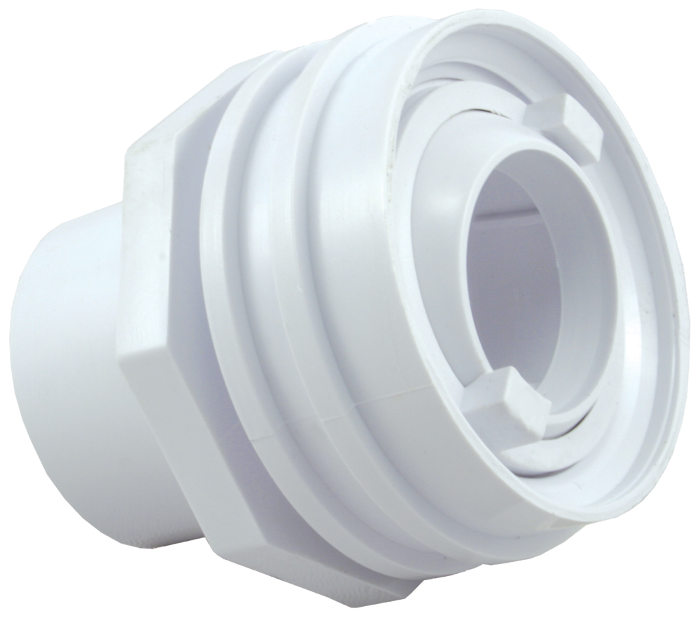 Zodiac Flush Return with Plaster Cap 1"S Gray - 25555-701-000