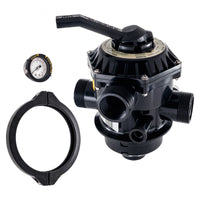 Pentair Tagelus 272526 ABS Clamp Style 6-Way Backwash MultiPort Valve; 1-1/2 Inch, 6 Inch Neck - 262506