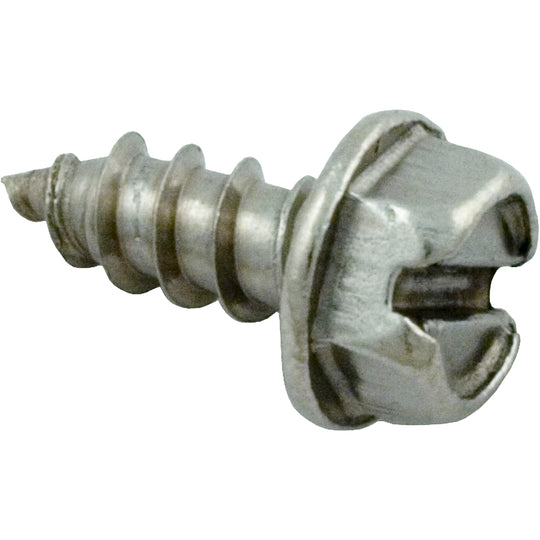 Pentair Water Pool and Spa Inc Ss Flat Head Screw 4/PK #14 18-8 - 273071Z