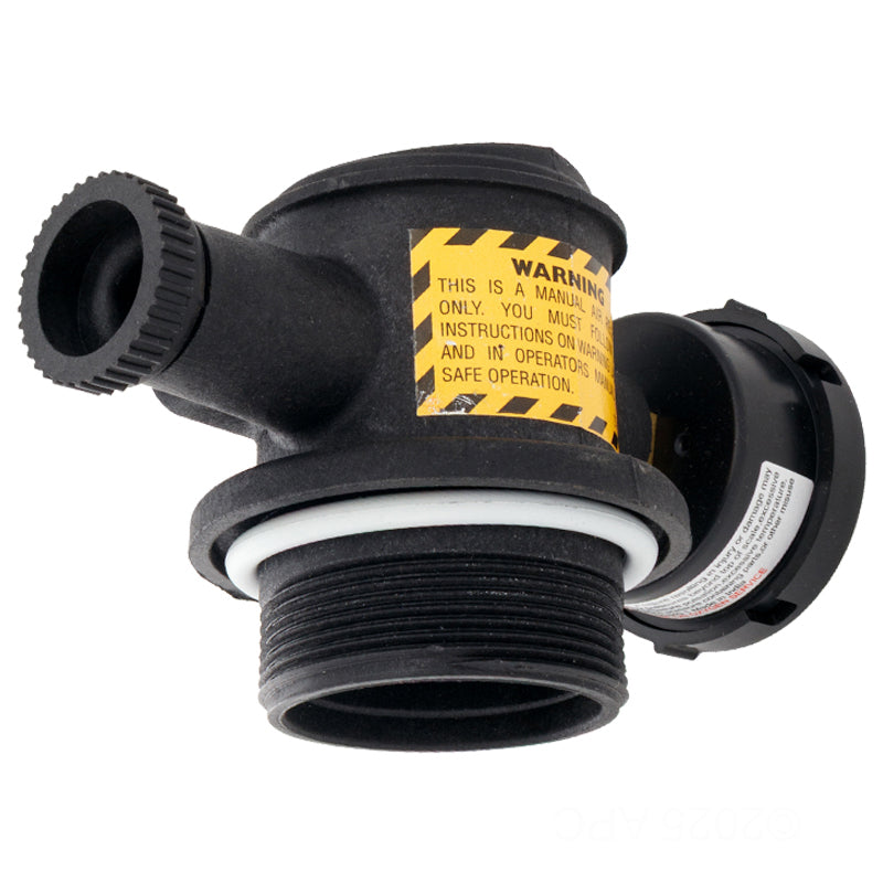 Pentair Water Pool and Spa Inc Manual Air Relief Assembly Black - 273550Z