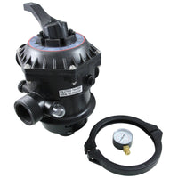 Pentair Tagelus 262506 CMP Replacement ABS Clamp Style 6-Way Backwash MultiPort Valve - 27502-154-000