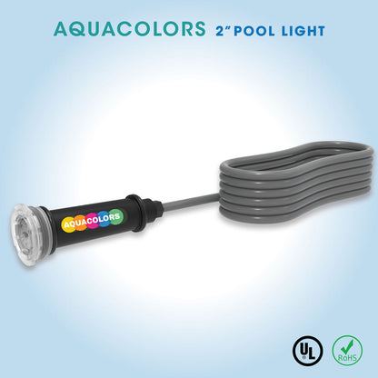 AQUA COLORS 100', 2" Pool Light Complete 75-1100-J (Jandy Compatible)
