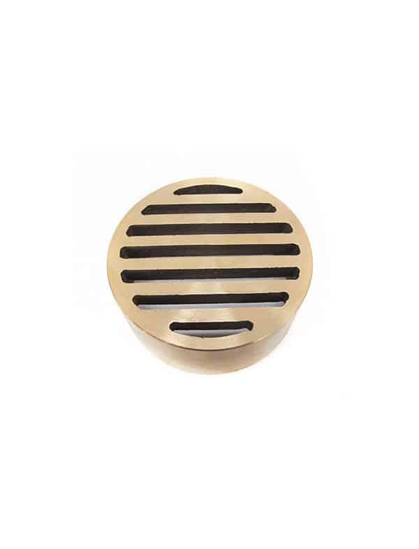 Val-Pak 3" Brass Deck Drain Grate - V65-110