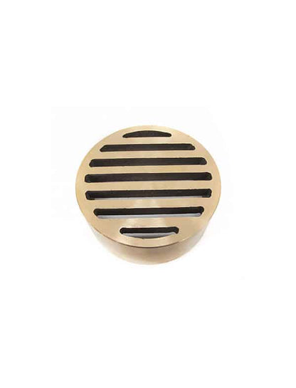 Val-Pak 3" Brass Deck Drain Grate - V65-110