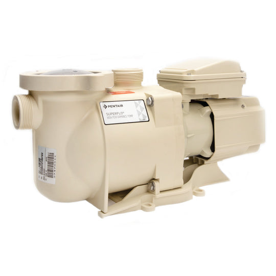 Pentair SuperFlo Pump 1.1 HP Single Speed New Efficient Motor EC-348190