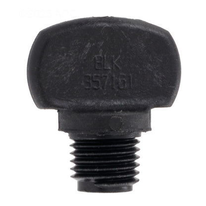 Pentair 1/4" Drain Plug, Black - 357161Z