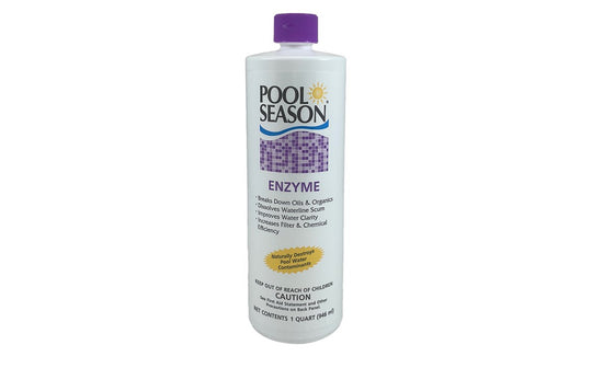 Pool Season 47251500 1 qt Enzyme Bottle
