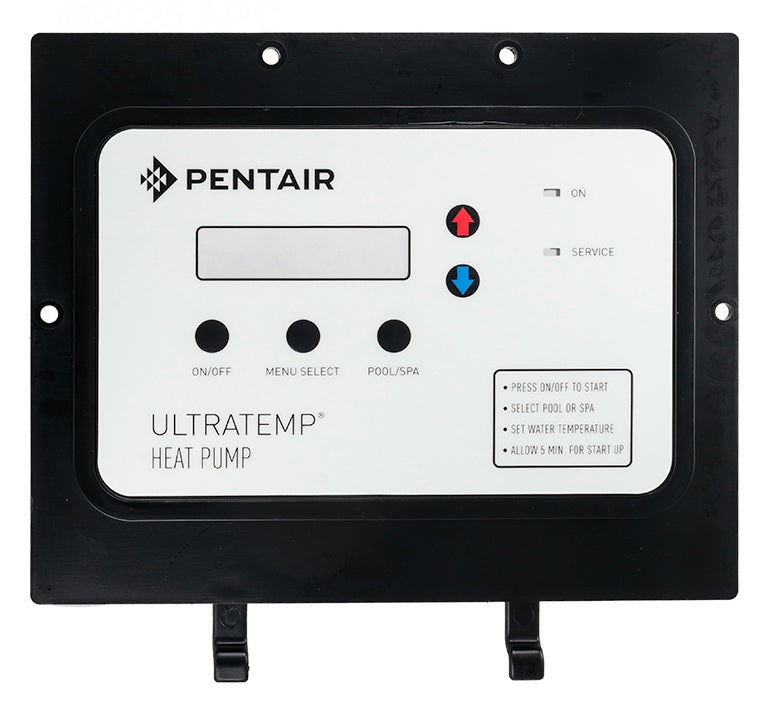 Pentair 473693 Control Board Bezel with Label for ThermalFlo® Heat Pump